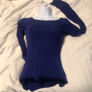 Royal Blue fitted shirt